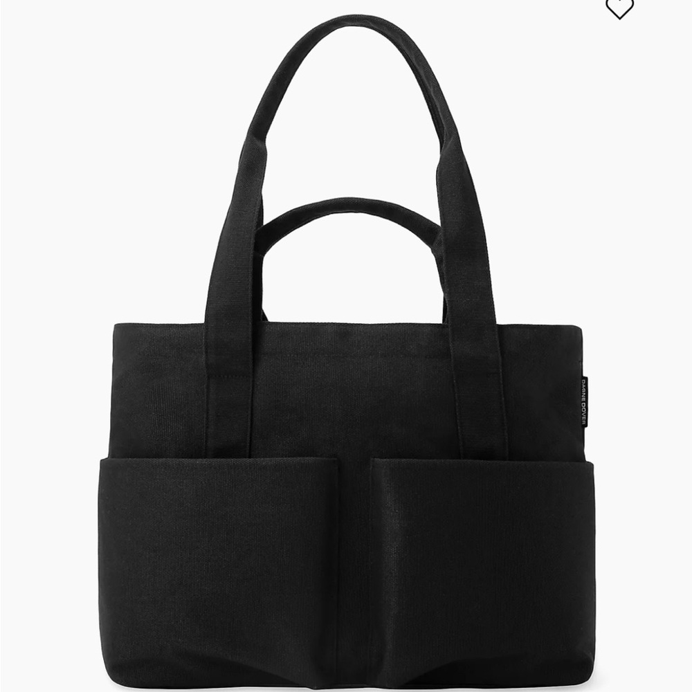 Dagne Dover Vida Small Tote Bag in Onyx
